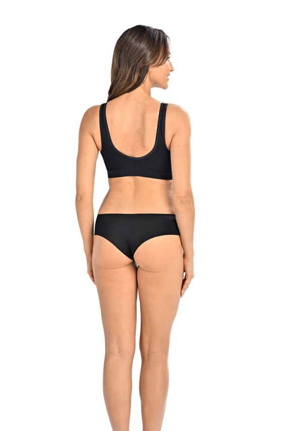 Top do karmienia Charlotte Teyli - czarny