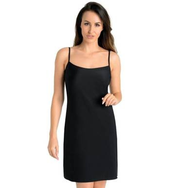 Koszula nocna na ramiączkach Tori Teyli - czarny