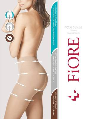 Total Slim M 5206 20 den Rajstopy - light natural