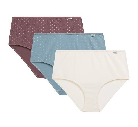 Figi damskie 3LP-223 A'3 Atlantic - rose-ecru-szmaragdowy