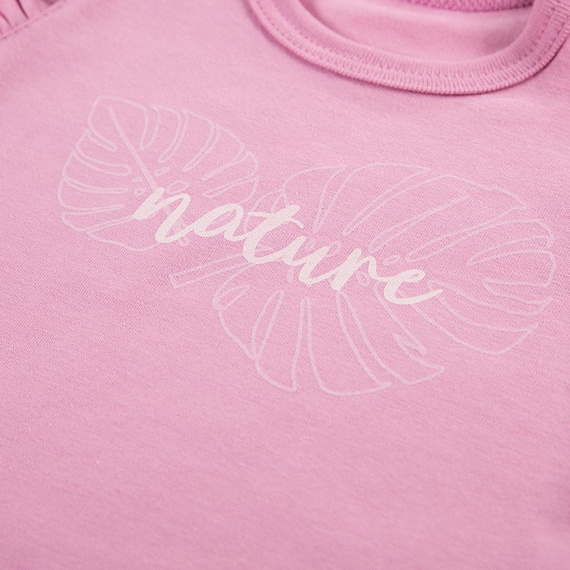 Body z nadrukiem Nature Ewa Klucze - róż