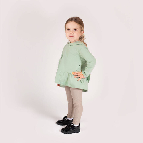 183281 Gaja Legginsy dresowe Nicol - beżowy