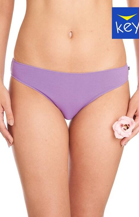 Figi damskie LPR 236 A22 A'2  2-pak Key fioletowy-żółty