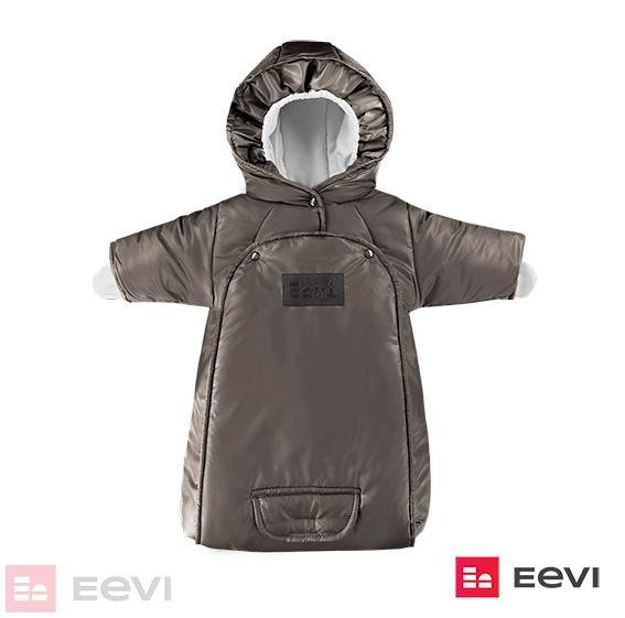 Kombinezon ocieplany "EEVI" Ewa Klucze- biały