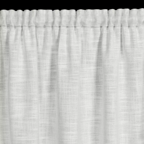 Zasłona na taśmie Rosi Eurofirany srebrny