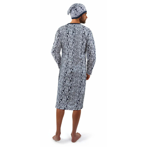 Koszula męska z szlafmycą 2024/02 Rodeo Sesto Senso