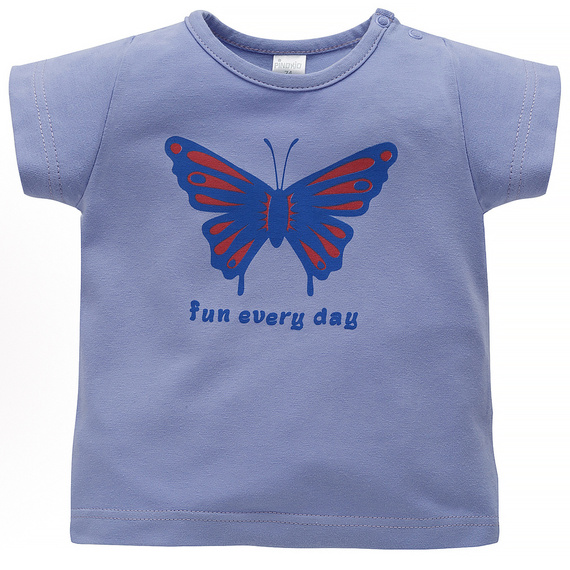 Bluzka z krótkim rękawem Imagine Pinokio - lawenda