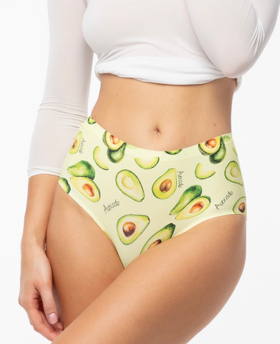 Figi damskie Figi Avocado Simple Maxi Julimex  zielony
