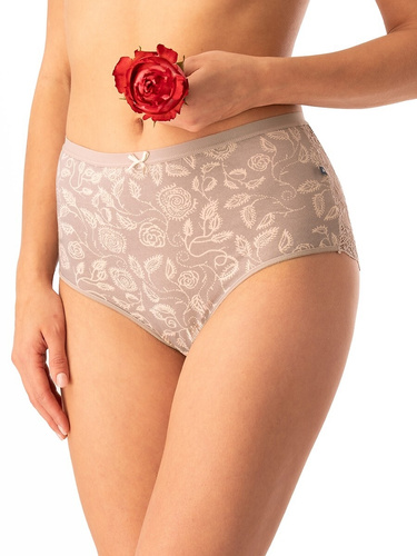 Key LPF 590 – figi damskie z bawełny, 2 sztuki w pudełku, koronkowe wykończenie z tyłu