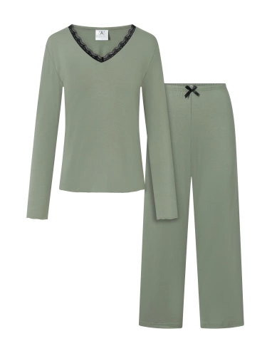 Piżama damska Emerald Dreams Momenti Per Me green