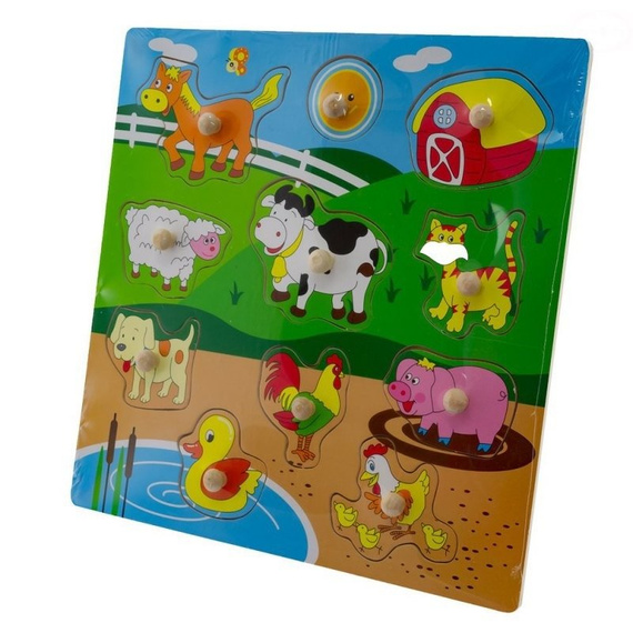 Zabawka Puzle 30x22 Ulica Eurobaby