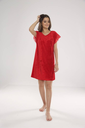 Koszula nocna 630 Milagros Forex - czerwony