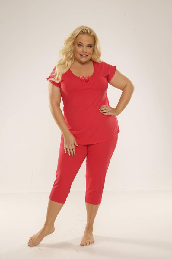 Piżama Damska 884 / 889 Visa Forex - malina