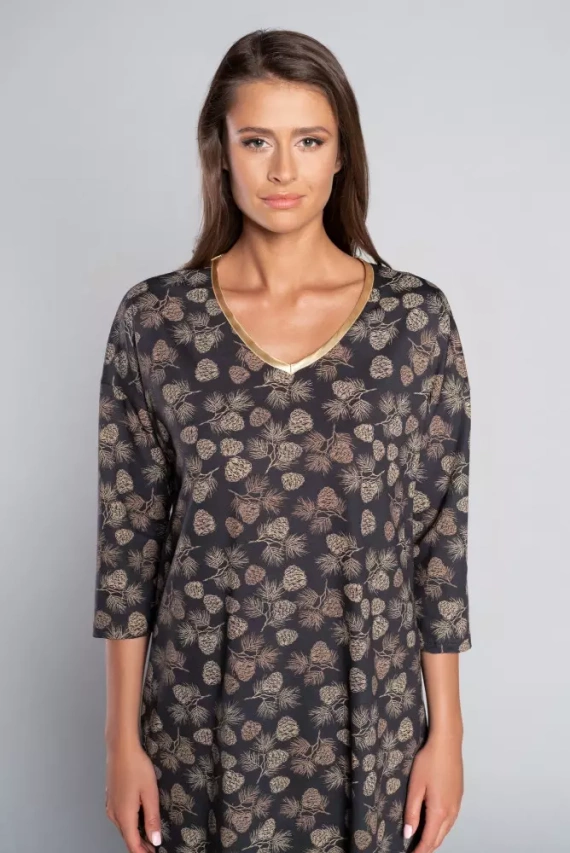 Koszula damska, 3/4 rękaw Pinnia Italia Fashion - druk