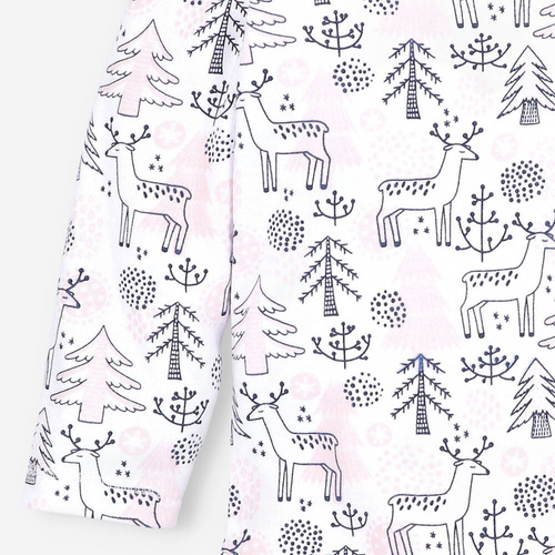 Body z bawełny organicznej Jelonki Nini druk