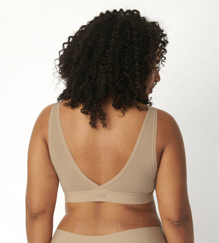 Biustonosz Bralette go allround Sloggi - Peanut butter