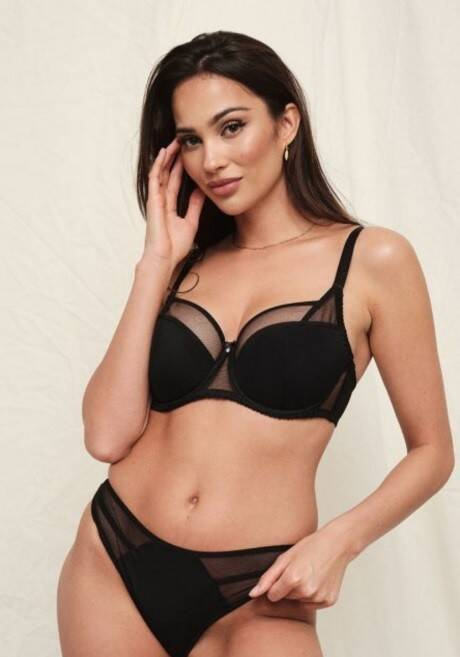 BC-676 Sophie Biustonosz półusztywniany Kinga czarny