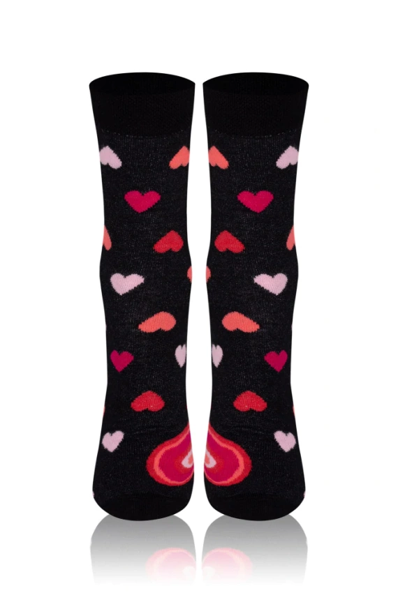 Skarpety M30D Serce Italian Fashion - czarny