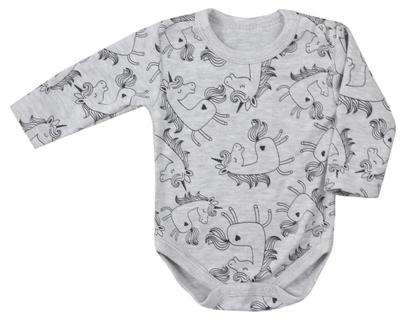 "Sleepysaurus" Bawełniane body niemowlęce Koala-c.róż