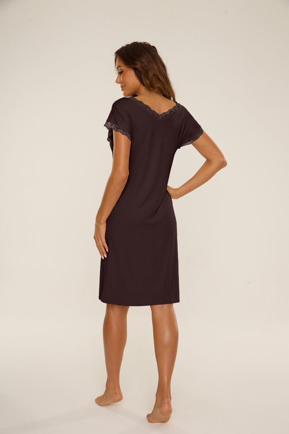 Koszula nocna 816 Hazel Forex - czekoladowy