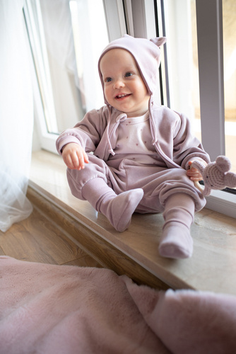 Rozpinana bluza Hello Pinokio - różowy