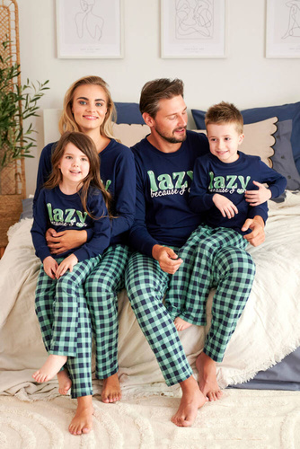 PMB.5259 Piżama Męska Doctor Nap - navy blue