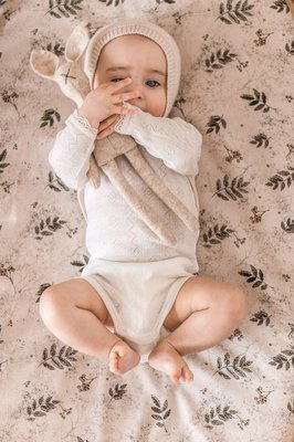 Prześcieradło z gumką Ornithology - Makaszka