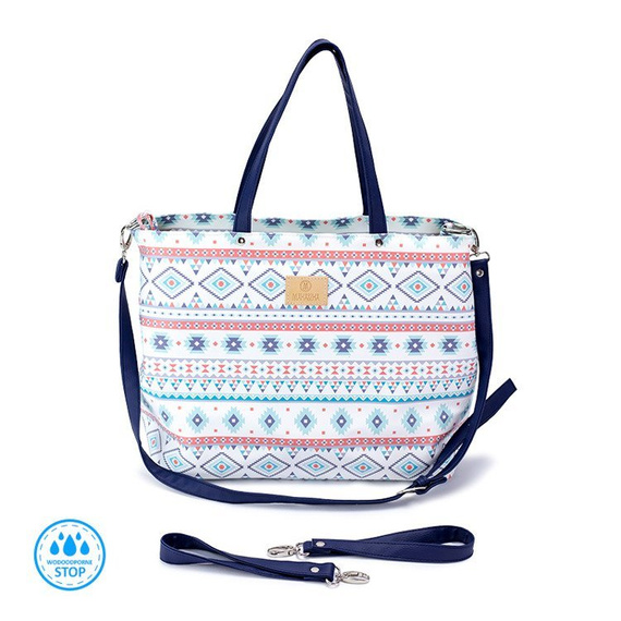 Torba ze skóry ekologicznej Secret Garden - Makaszka