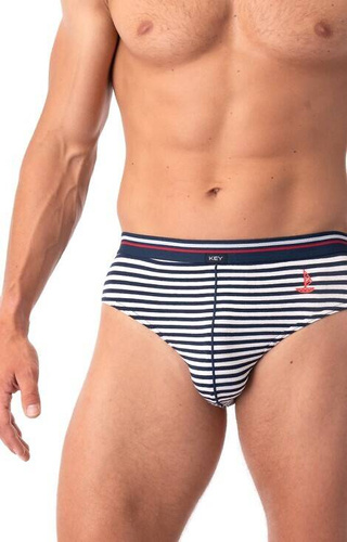 Slipy męskie MPP 338 2-pak Key - paski