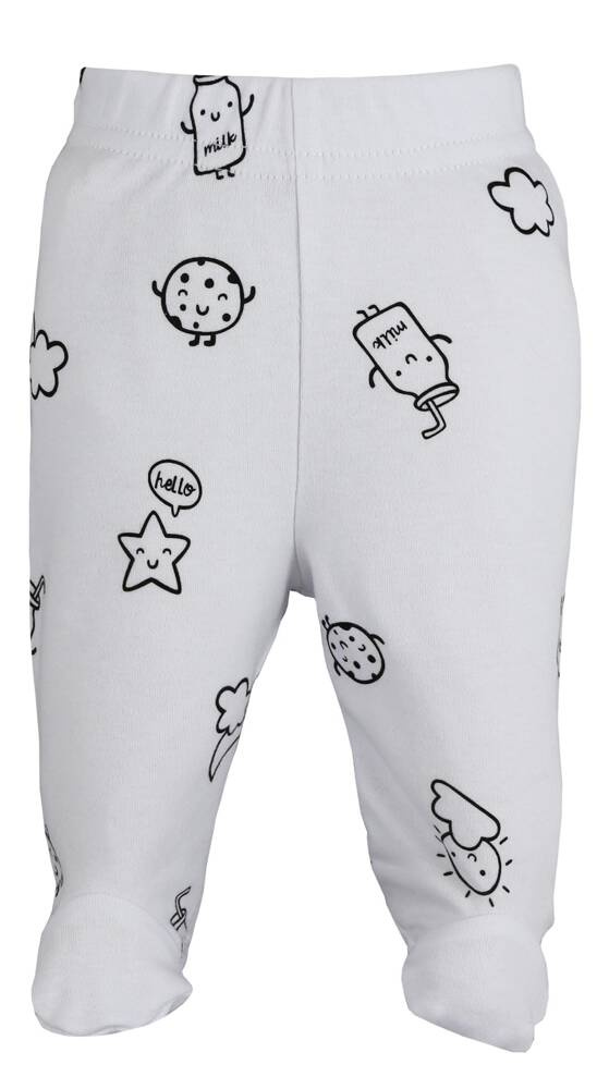 Półśpiochy bawełniane Cookie  Koala - biały