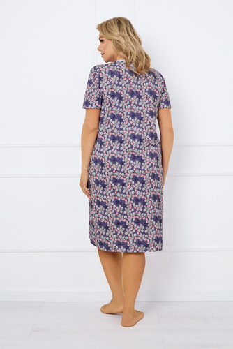 Koszula do karmienia z krótkim rękawem Carbonia Italian Fashion - druk