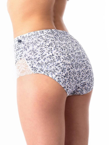 Figi damskie LPF 526 2-pak Key biały granatowy