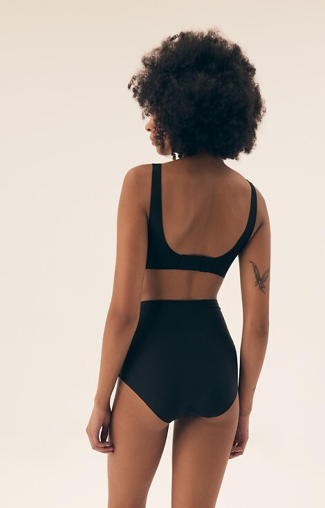 Figi Damskie 42854-K002 Bump2 Henderson - czarny- beżowy