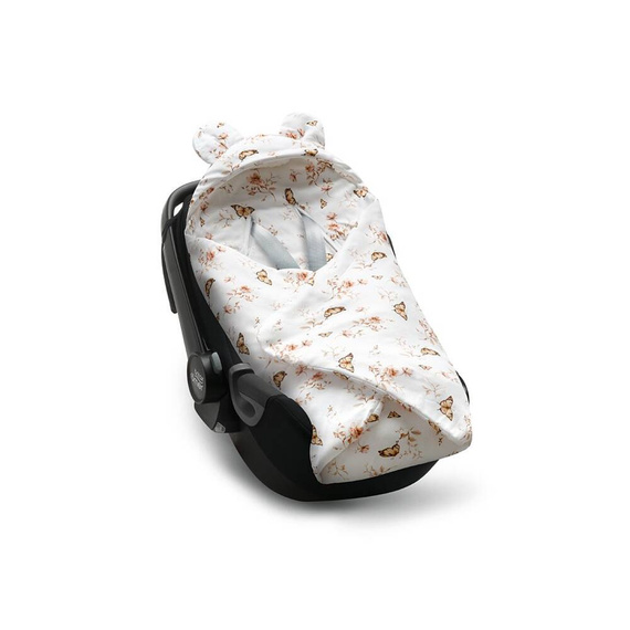 Kocyk bambusowy do fotelika samochodowego Butterflies Yosoy