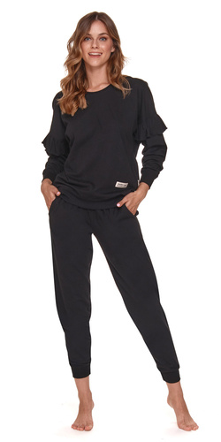 PM.4351 Piżama Damska Doctor Nap - black