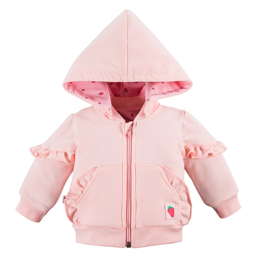 Bluza rozpinana Strawberry & Love Eevi- koralowa