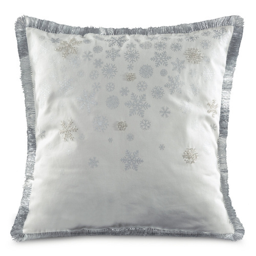 Poszewka świąteczna bombki Chp 115 Eurofirany biały/srebrny