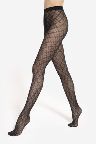 Arabesca 06 Gatta – rajstopy wzorzyste, 40 den, matowe