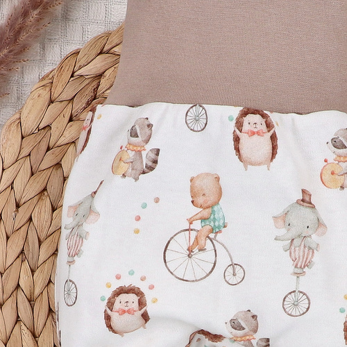 Nini Circus – półśpiochy niemowlęce z organicznej bawełny, ekologiczne i delikatne