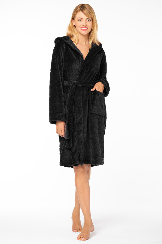 Szlafrok damski Cupid Envie black