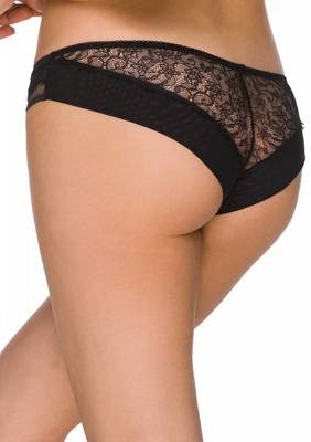 Figi damskie 2233 Lupoline- czarne