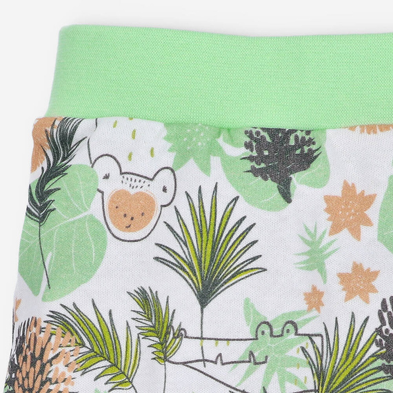 Szorty z bawełny organicznej Lion Nini