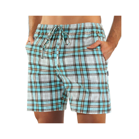 Piżama męska krótki rękaw 2576/17 Sesto Senso turkusowy