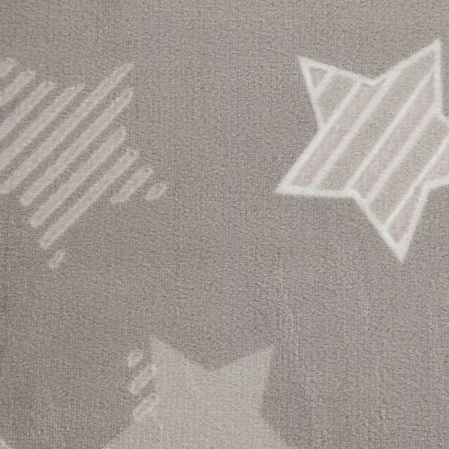 Pościel welurowa gwiazdki Flano 4 Eurofirany beżowy 