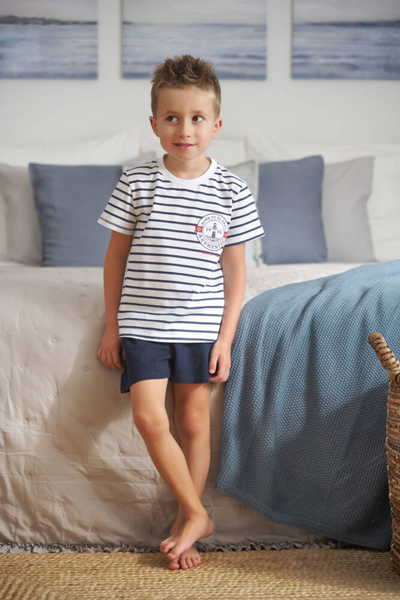PDU.5352 Piżama dziecięca Unisex Doctor Nap - marine