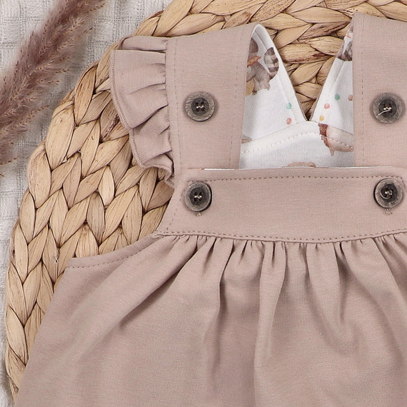 Nini Circus – organiczna sukienka niemowlęca, miękka i antyalergiczna, polska produkcja