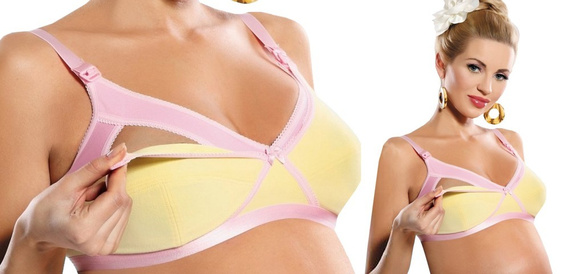 Biustonosz Mitex Mango Mousse Bra - żółty