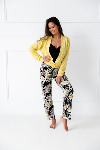 Kardigan Szlafrok Marika Sensis - żółty +