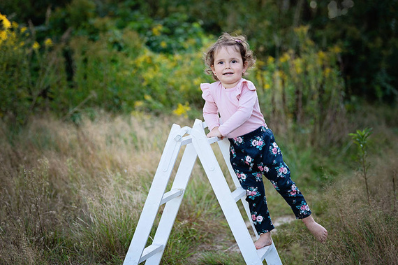 Spodnie niemowlęce "Rose Bonica" Makoma