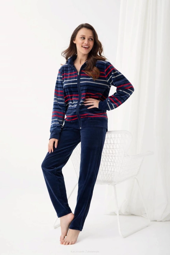 341 Dres Damski Luna indygo/granat